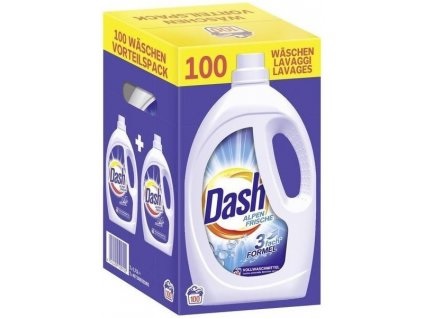 Dash Alpenfrische univerzální prací gel 2 x 50, 100 PD, 5,5l